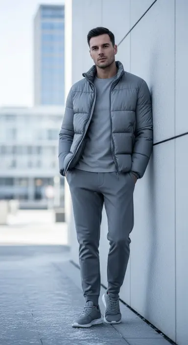Monochrome Winter Fit