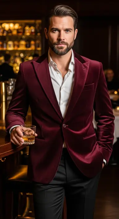 The Velvet Jacket Statement