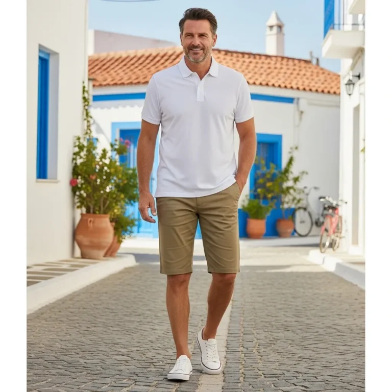 How to Style a White Polo Shirt Outfit for Men – Classic, Comfortable, and Stylish!