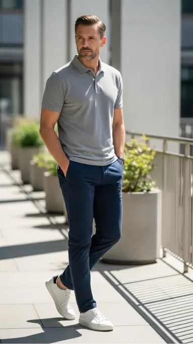 Minimal Sneakers With Smart Basics