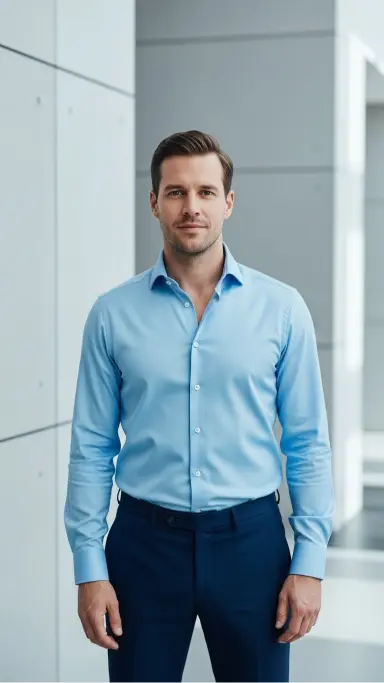 Monochrome Formal Shirt Outfit