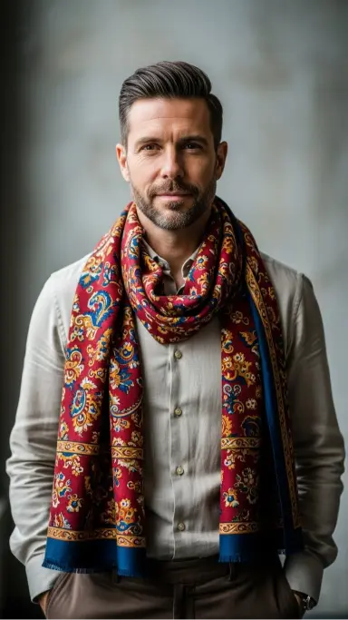 Neutral Tones with One Statement Piece