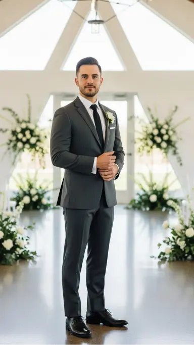 Slim-Fit Suit for a Sharp Silhouette