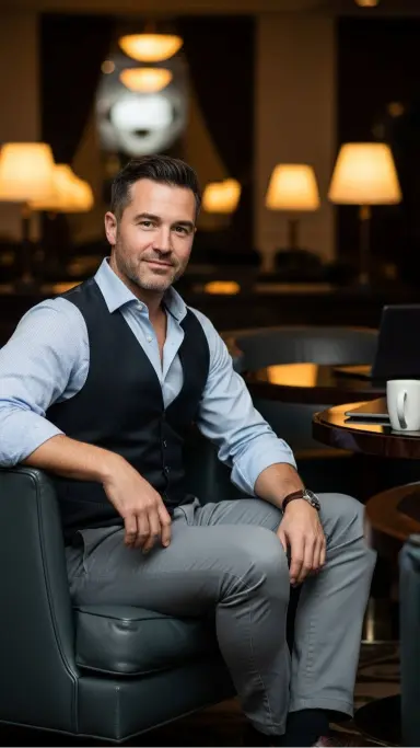 Vest Layering for a Sharp Look